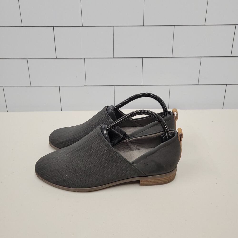 Dr Scholls Be You Womens Shoes US 8 Black Slip On Cutout Loafers Comfort